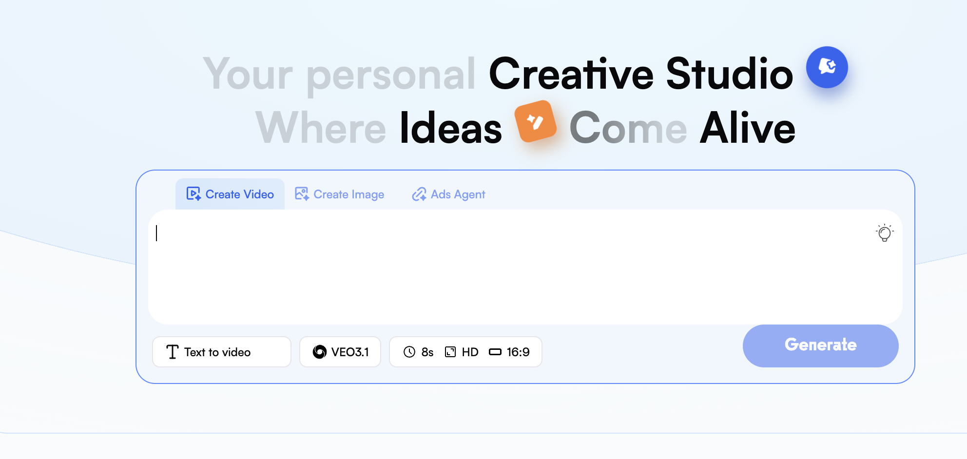 step 3 of using creati veo 3 model